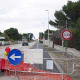 L'ingresso della ciclovia da Giovinazzo